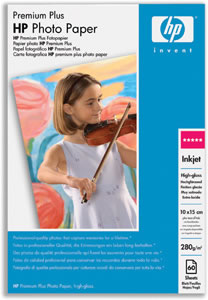 Hewlett Packard [HP] Premium Plus Photo Paper